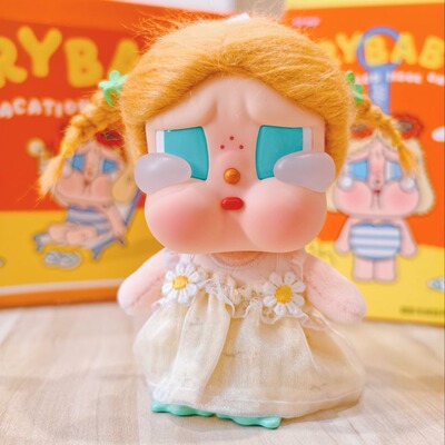 哭娃娃衣小红书同款vacation度假系列crybaby搪胶公仔衣服裙套装