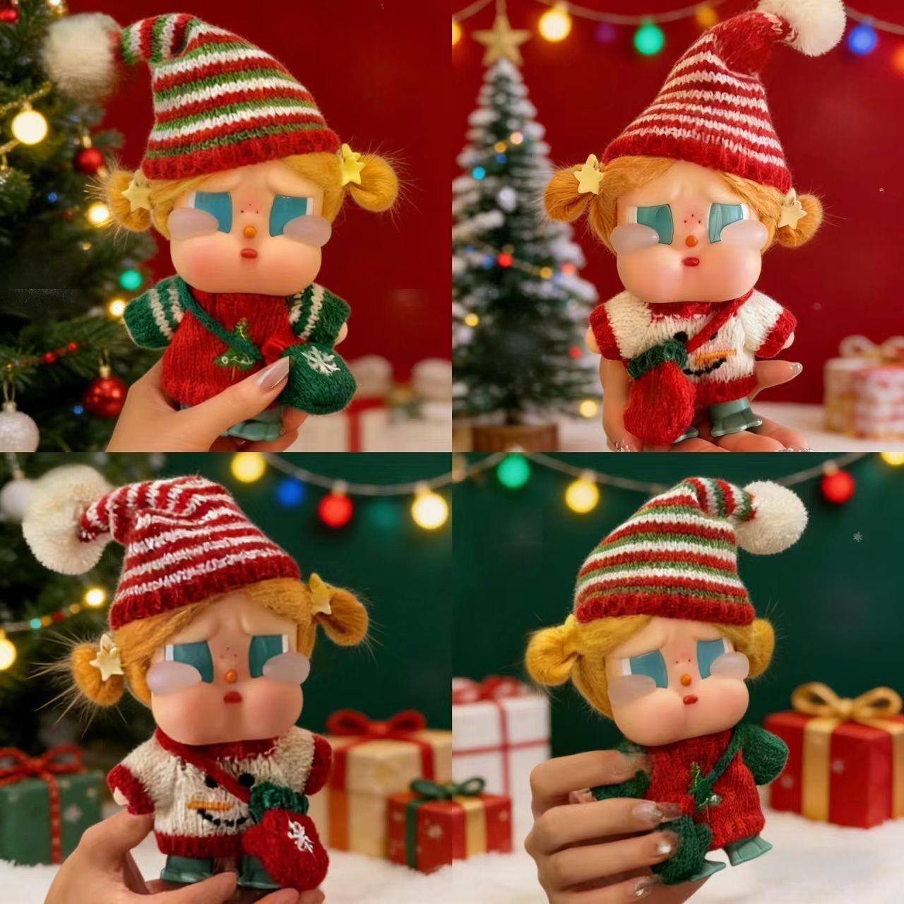 哭娃娃衣crybaby度假咕噜咕噜衣服圣诞树圣诞帽新年节日毛衣套装