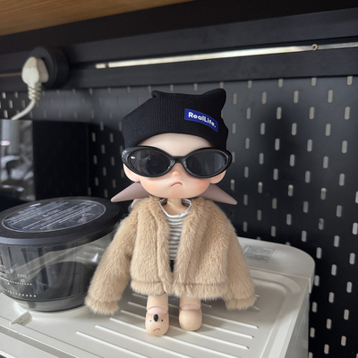 zsiga娃衣向往之处1/8可动人偶20cmBJD嘎子姐molly秋冬貂毛外套装