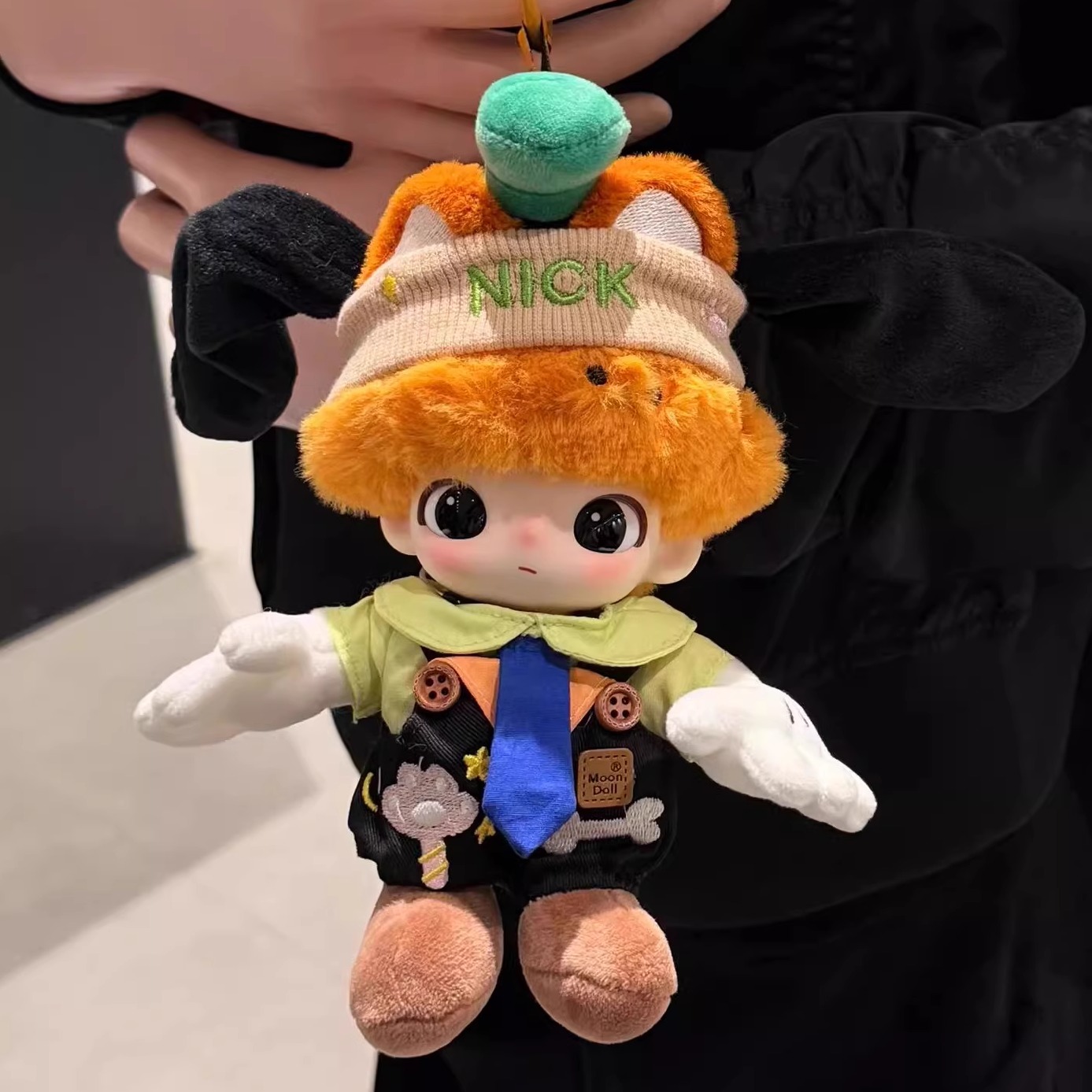 泡泡玛特dimoo迪士尼搪胶娃衣高飞衣服奇奇蒂蒂毛绒挂件着替套装