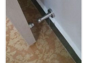新款两用加长不锈钢卫生间门吸