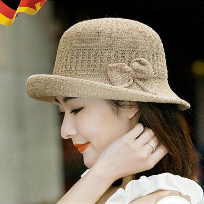 帽子女中年妈妈夏季遮阳防晒圆顶礼帽2026新款女士春秋出游太阳帽