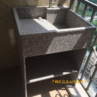 天然大理石阳台搓衣台洗衣机柜石材广州发货 石材 全国可发物流