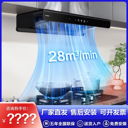 老板双子星E2P油烟机28风量