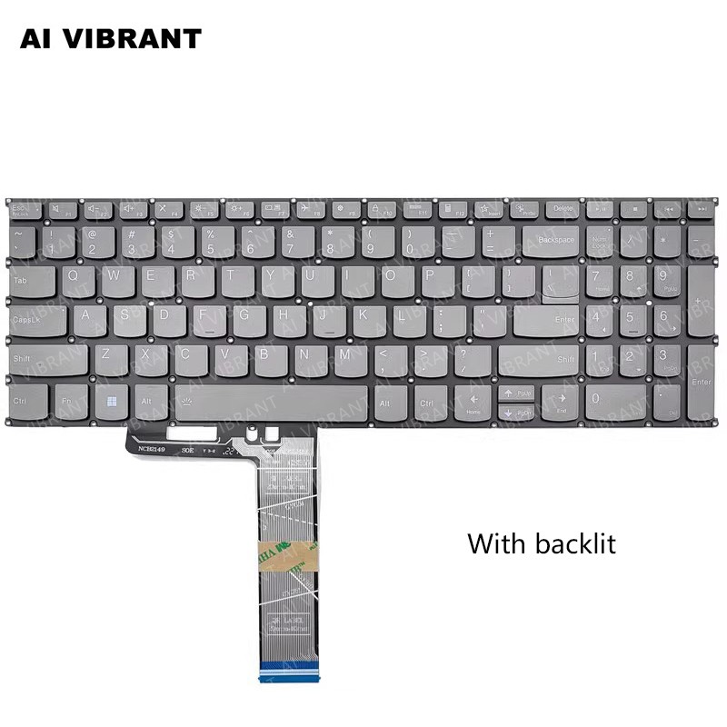 适用于联想Lenovo V17 G2-ITL, V17 G3 IAP, V17 G4 IRU键盘