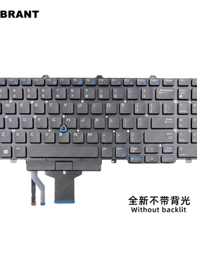 适用 Precision 3510 3520 3530 7510 7520 7710 7720键盘0383D7