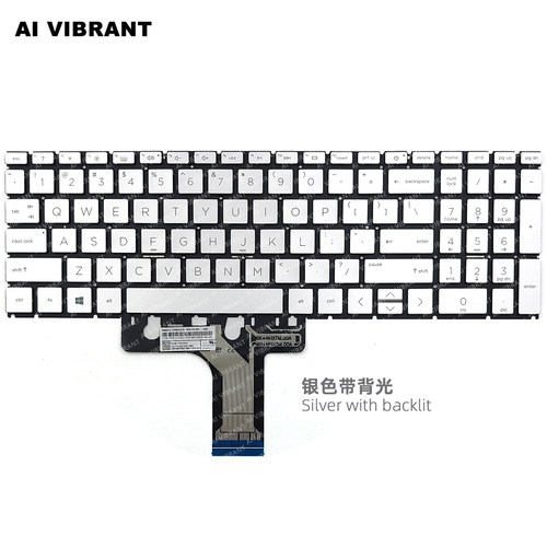 适用惠普15-EG EH ER FC FD 17-CP 17-CN TPN-Q246 TPN-Q245键盘