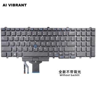 E5550 5550 适用于戴尔Latitude E5570 5591键盘383D7 5580 5590