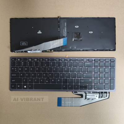 AI VIBRANT 适用于惠普 ZBOOK 15 G3 ZBOOK 17 G3 HSTNN-C87C键盘
