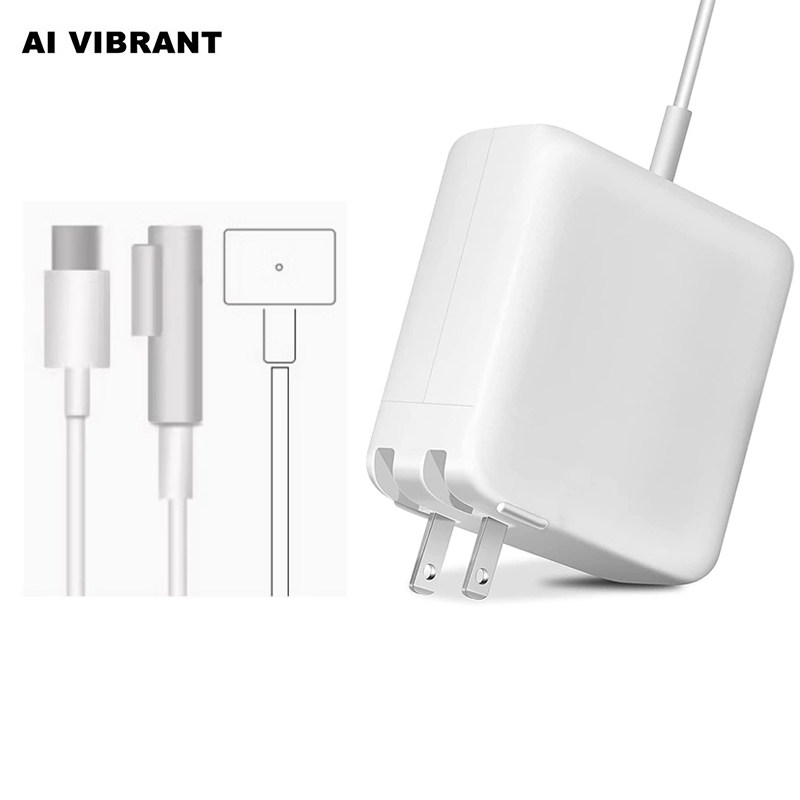 适用苹果笔记本电脑电源适配器Macbook Pro Air M1 M2磁吸充电器