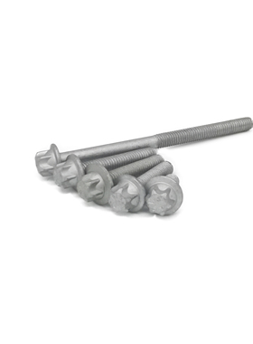 适用奔驰宝马气门室盖时规盖油底壳螺栓272/274/276螺丝六角梅花