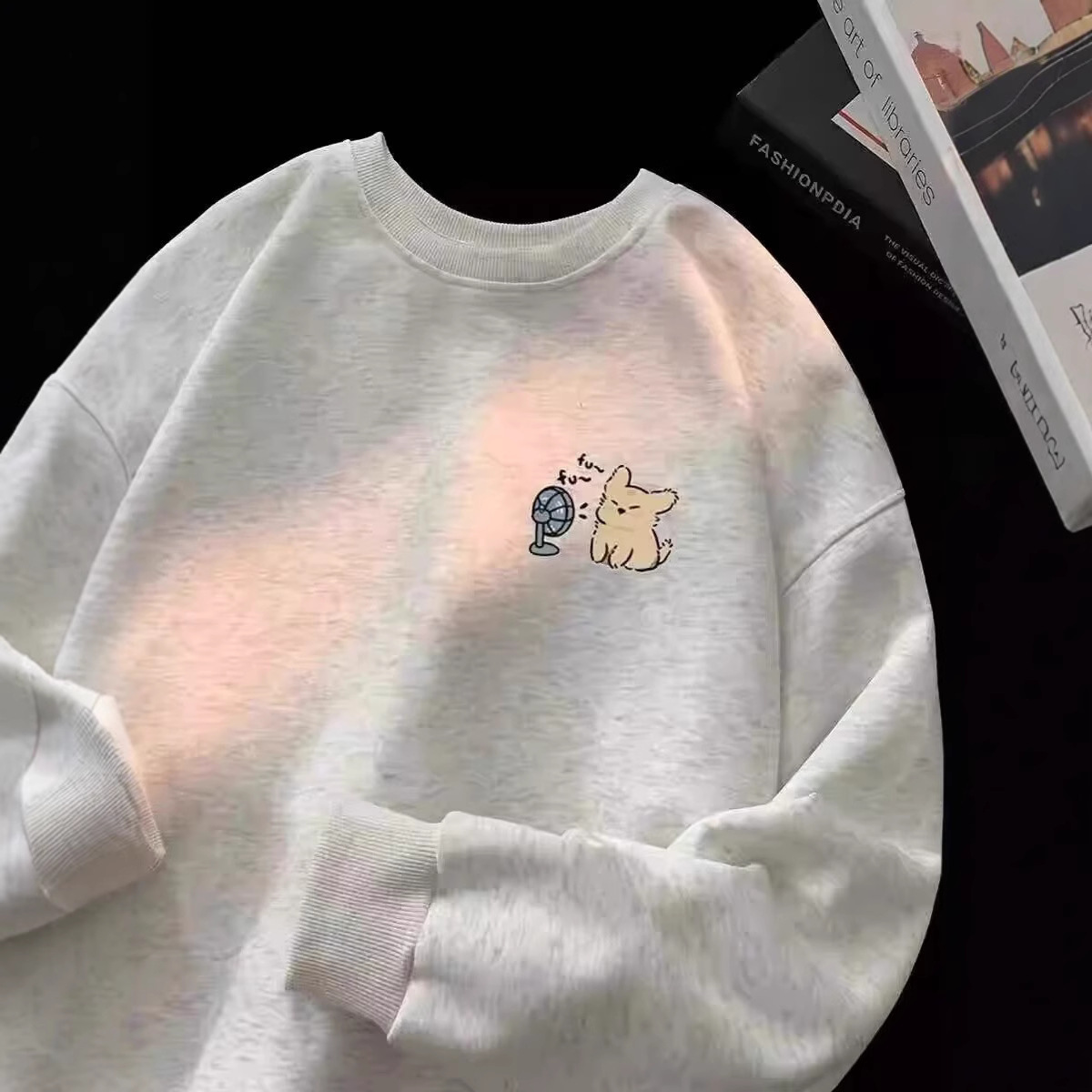 【常规/加绒】卫衣男款秋冬季大码圆领上衣服青少年休闲长袖外套