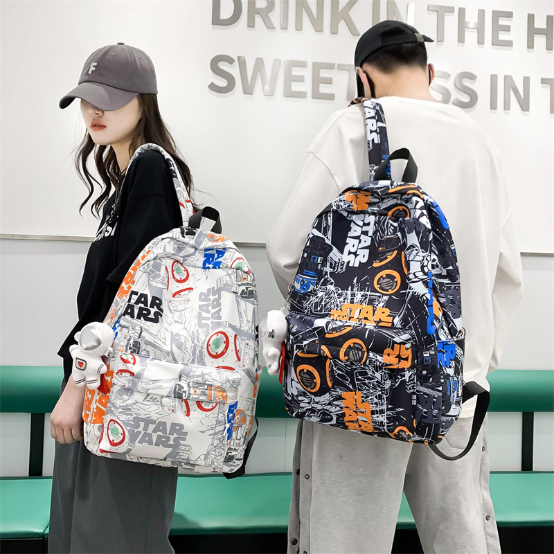 中学生书包女初中生2022新款休闲