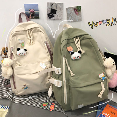 新款书包女学生背包大容量双肩包