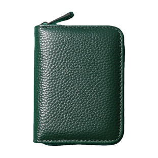 头层牛皮风琴大容量多卡位银行卡防消磁卡包真皮收纳卡夹男零钱包