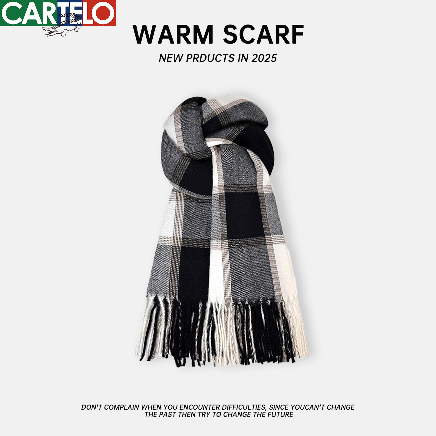 围巾秋冬季男款2025新款英伦风保暖加厚披肩女仿羊绒格子情侣围巾