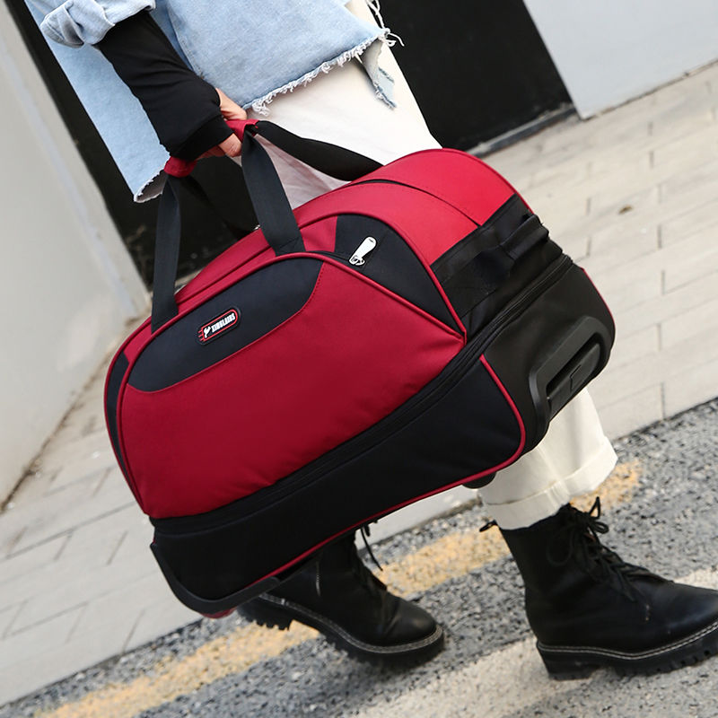 商务登机旅行包女拉杆包男