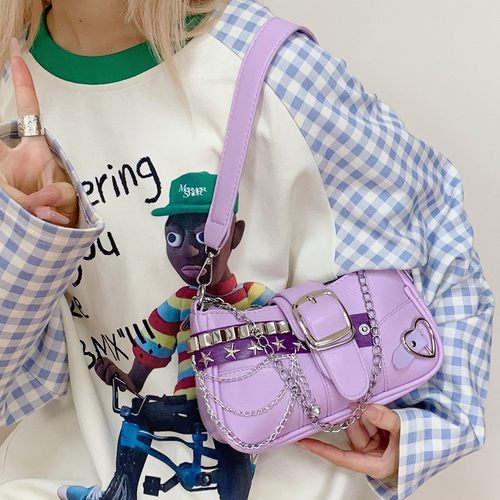 韩版ins新款高颜值清新甜美糖果色托特包女轻便逛街游玩斜挎包