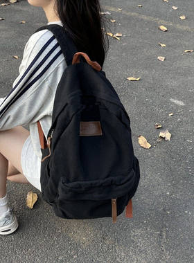 书包女大学生双肩包电脑背包