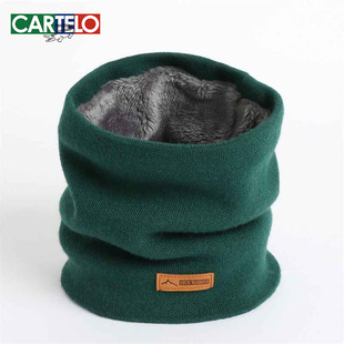 围脖男2026新款秋冬高级感加绒加厚学生套头护颈小脖套女保暖面罩