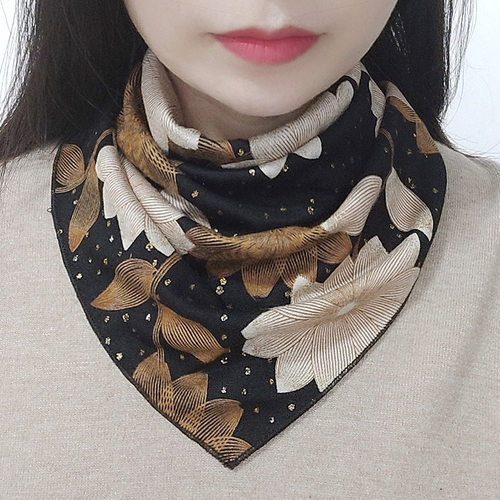 围脖女护颈脖套百搭洋气丝巾
