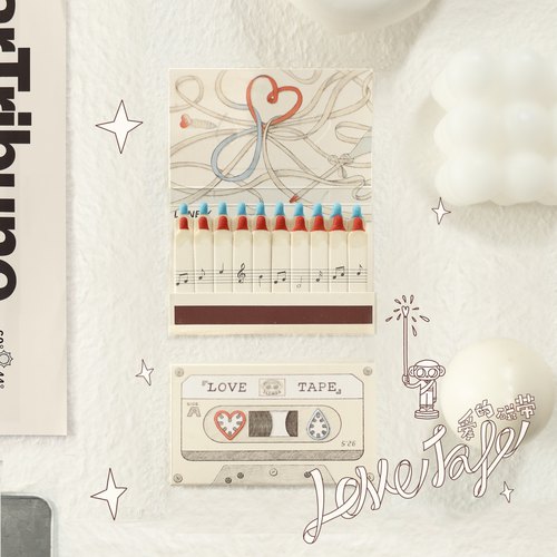 江边样子联名款原创设计艺术火柴