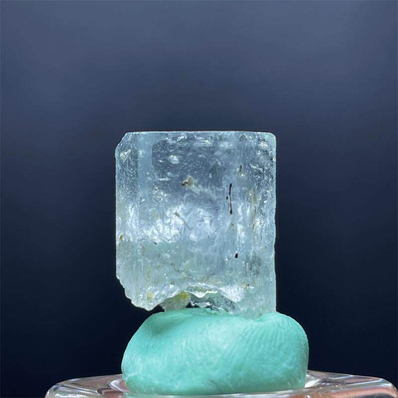 천연 아쿠아 마린 너바나 크리스탈 준 보석 컬렉션 포켓 동반자 돌 거친 돌 DIY 펜던트 장식품