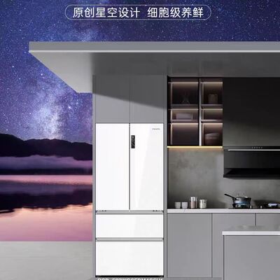Casarte/卡萨帝 BCD-502WGCFDM4G6U1 502升零嵌揽光十字风冷冰箱