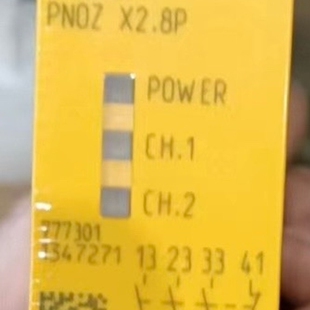 皮尔兹皮尔兹安全继电器PNOZ X2.8P，777301 ~议价