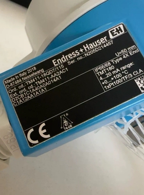 德国恩德斯豪斯E+H温度变送器TMT180，型号TM411- ~议价