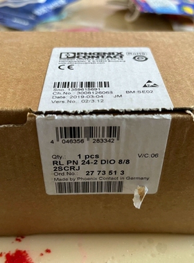 PHONEIX分布式I/O模块，2773513 未拆封， ~议价