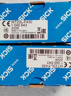 WT23L-F430 1045643 光电传感器带包装库 ~议价