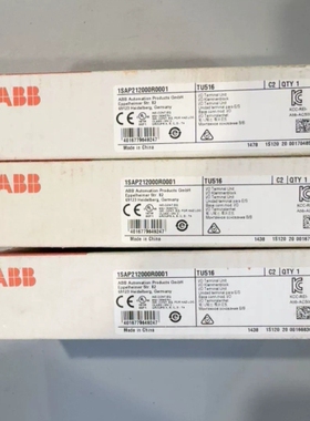 ABB IO终端单元TU516，型号1SAP212000 ~议价