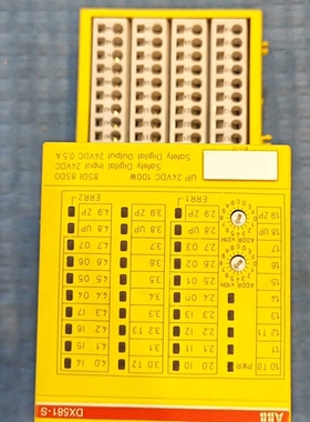 ABB安全数字输入输出模块DX581-S，型号1SAP284 ~议价