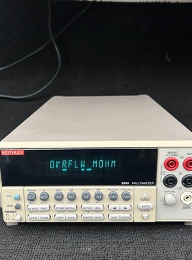 吉时利/Keithley2000 六位半万用表 成色不错！大 ~议价