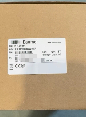 Baumer视觉传感器VS XF100M03W10EP， ~议价