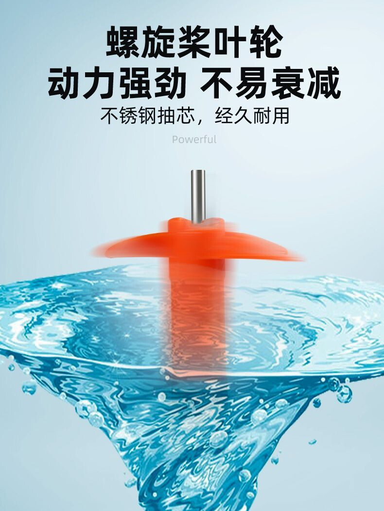 鱼缸造浪泵超静音双头造流泵小型吹粪器清洁水族箱水泵循环冲浪泵