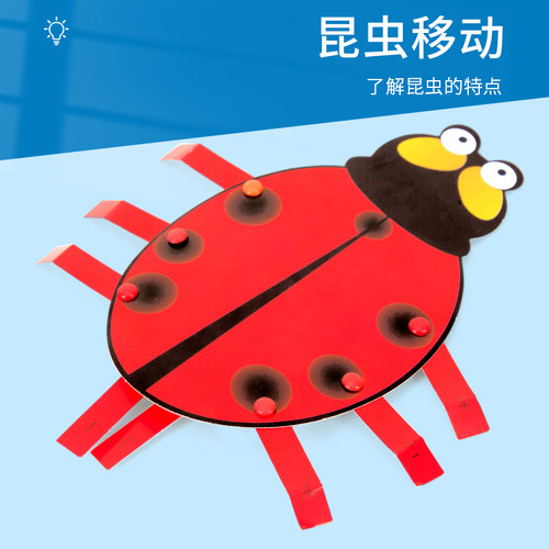 科趣diy昆虫移动科技小制作
