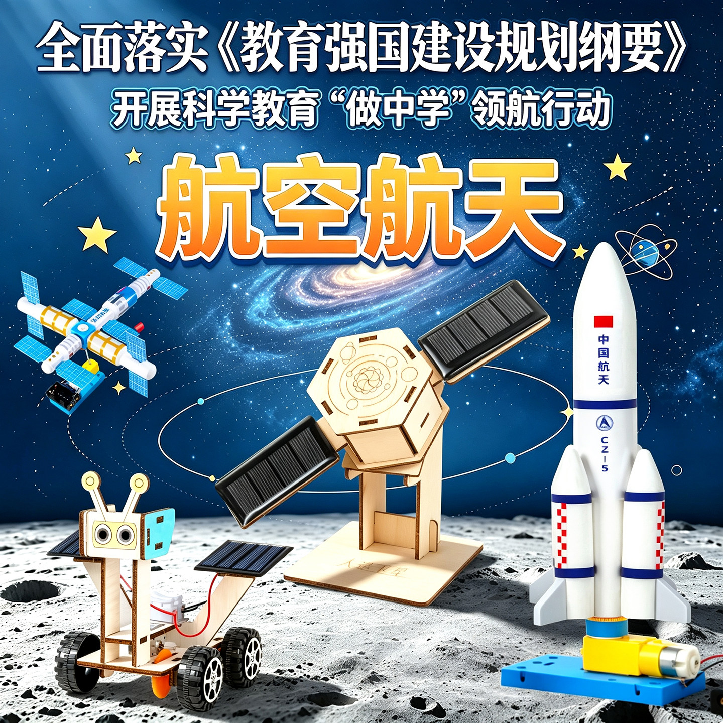 科趣自制航空航天科学实验