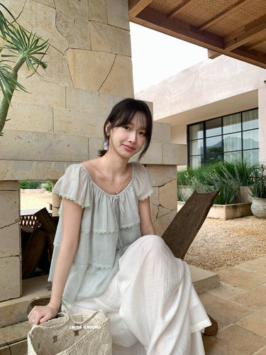 IMISS简约风纯色衬衫女宽松显瘦百搭上衣