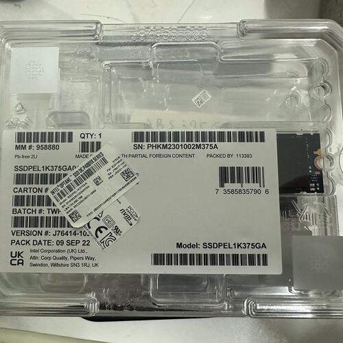 {议价}全新P4801X 375G NVME 22110接口