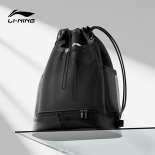 李宁游泳包干湿分离健身运动收纳包男士独立鞋仓防水专用背包便携