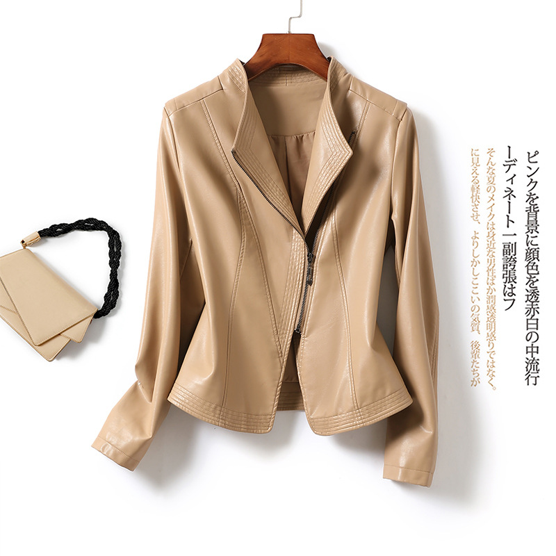 今年流行特惠真皮皮衣女短款修身显瘦气质绵羊皮女外套2025春秋