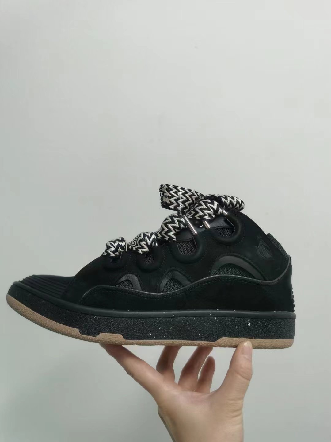 thumbnail for Cheng Yi same bread shoes men's 2024 new Dexun curb versatile couple skateboarding shoes dad shoes casual shoes women