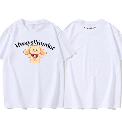 2026新款周边Lingorm邝玲玲同款宽松短袖T恤女Always Wonder衣服