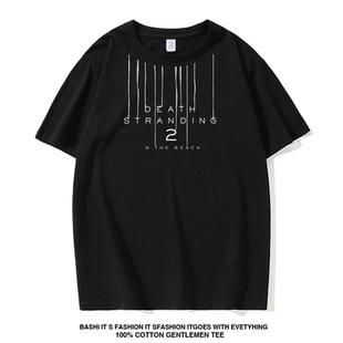 PS4游戏死亡搁浅2周边T恤Ellie同款 机械军团衣服 死亡之绊男女款