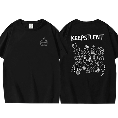 泰剧lingorm邝玲玲keepsilent生日陈美玲同款短袖T恤男女2026新款