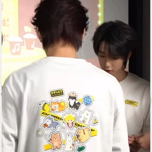 时代少年团加冠礼上海演唱会同款周边短袖T恤应援纯棉冠军上衣服