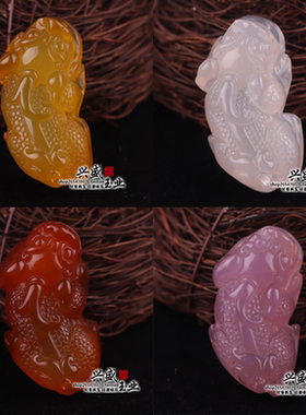 diy玛瑙玉髓貔貅手链配饰吊坠