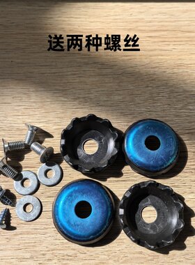 钓鱼椅脚垫防滑脚垫钓箱地爪新款包塑脚爪大号小加厚钓椅配件爪子